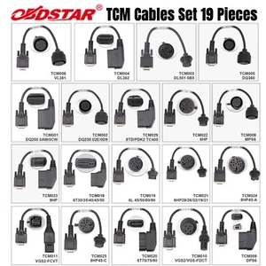 OBDSTAR TCM Connector Kit Full Set 19 PCS for Mile-age &ECU Cloning for DC706/G3 - Foto 1 di 5