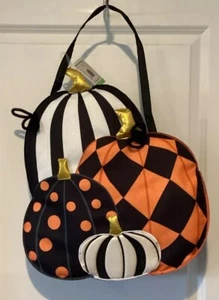 EVERGREEN DOOR * HALLOWEEN ELEGANTE KÜRBISSE * TÜRHÄNGER * BRANDNEU - Bild 1 von 4