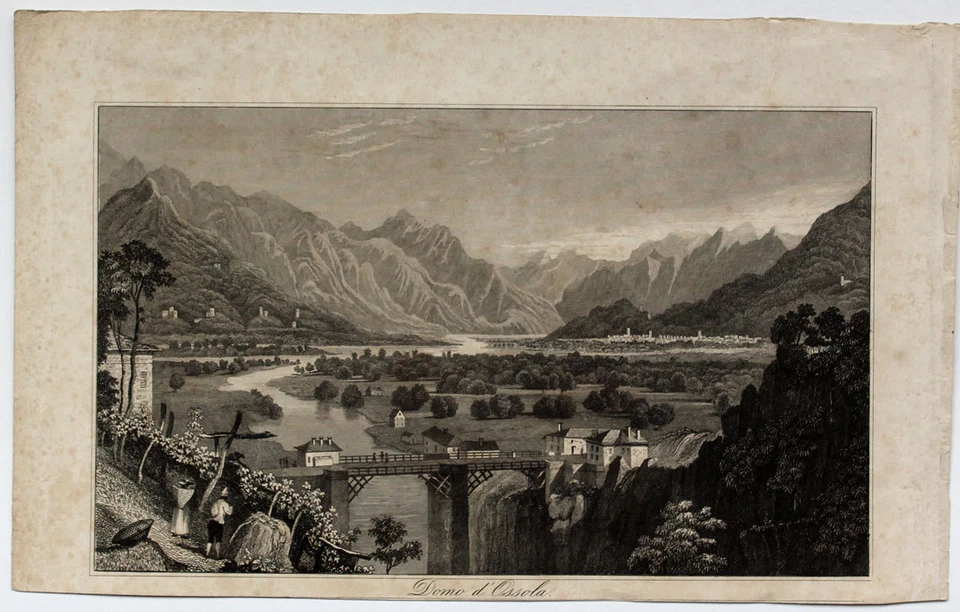 Domodossola Verbano-Cusio-Ossola Piemont Toce Val Ossolane Bognanco Trontano  - Bild 1 von 1