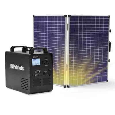 Generador solar 4Patriots Patriot Power 1500 vatios - Panel solar no incluido.  Foto 1 de 3