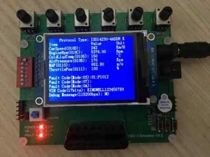 Simulador OBD de vehículo / Simulador ECU / Simulador J1939 / Desarrollo de pruebas ELM327 - Imagen 1 de 25