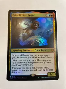 Bria, Riptide Rogue Foil MTG Magic the Gathering Card BLB Bloomburrow - Foto 1 di 2