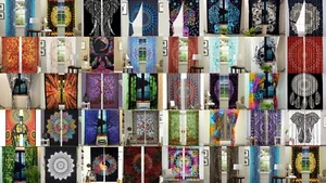 Lot Wholesale 20 Pics Curtain Hanging Door Window Tapestry Hippie Drape Valances - Picture 1 of 24