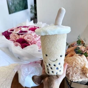 Creative Pearl Milk Tea Cup Doll Cartoon Plush Toy Doll Gifts - Picture 1 of 9