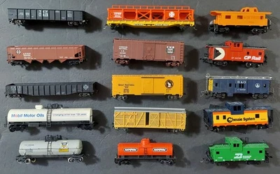 HO Scale Mixed Car Lot (15) Units - Various Scales: USED @@ LOT ZZZ - Image 1 of 4