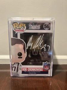 Rob Gronkowski Signed Autograph Auto Funko Pop Figure Patriots JSA COA #56 White - Picture 1 of 5