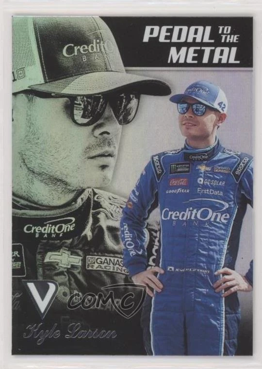 2018 Panini Victory Lane Pedal to the Metal Kyle Larson #36 - Image 1 of 2