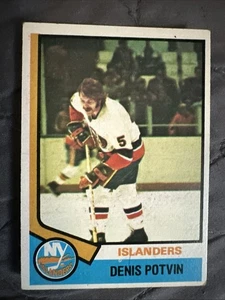 Denis Potvin 1974-75 Topps #195 RC New York Islanders VG-EX HOF - Picture 1 of 6