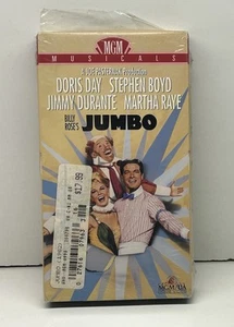 Billy Roses Jumbo VHS Videokassette Film Doris Day Jimmy Durante Siegel oben offen - Bild 1 von 9