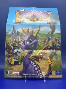 Póster promocional Crash Nitro-Kart Spyro Attack of Rhynocs GameBoy Advance - Imagen 1 de 2