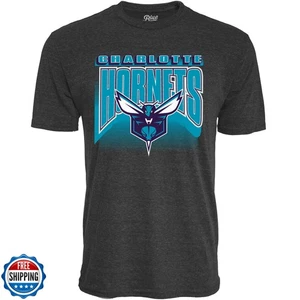 Charlotte Hornets NBA Officially Licensed Tri-Blend T-Shirt Starters Black, S - Picture 1 of 3