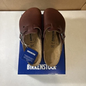 Birkenstock Boston Bs Leder Vintage Wood Roast Farbe Normal 42 - Bild 1 von 9