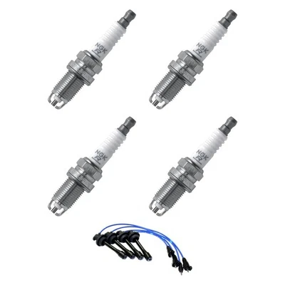 For Toyota Corolla 1998-1999 NGK Spark Plug Wire & Spark Plug Kit - Image 1 of 4