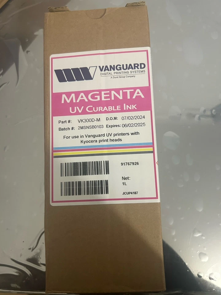 Magenta UV Curable Ink - Image 1 of 1