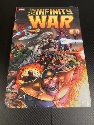 MARVEL. THE INFINITY WAR OMNIBUS. HARDCOVER. BRAND NEW SEALED. - Image 1 of 4