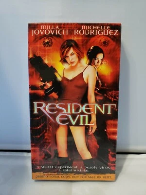 NEW SEALED PROMOTIONAL PROMO COPY Resident Evil VHS ***RARE*** Foto 1 de 4