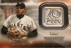 Willie Mays Patch 2021 Topps 70Th Anniversary