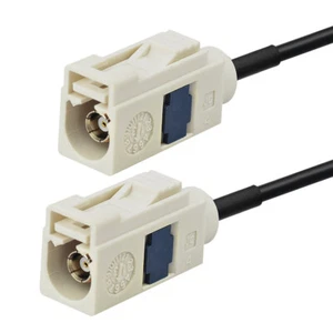 Car Stereo Sound FM AM Radio Antenna Extension Cable,Fakra B RG174 Cable 20 feet - Bild 1 von 3