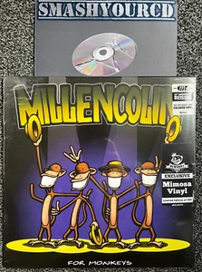 MILLENCOLIN - FOR MONKEYS(LTD EDITION NEWBURY YELLOW & BLACK SMOKE/ONLY 500) - Picture 1 of 3