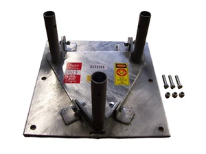 AMERITE ~ BASE INCLINABLE SERIE STEP SRP-1, PARA 5 Y 6 PASOS-1 AGUJEROS Base de concreto FABRICANTE DE EQUIPOS ORIGINALES - Imagen 1 de 2