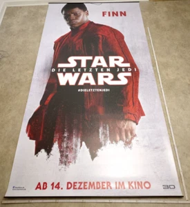 Star Wars Kinobanner (ca. 115 x 230 cm) - Die letzten Jedi - Finn (Teaser) - Bild 1 von 8