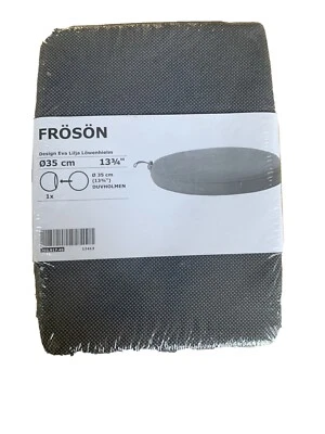 FUNDA IKEA FROSON PARA COJÍN SILLA REDONDA EXTERIOR Gris 703.917.45 Foto 1 de 4