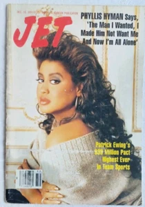 Jet Magazine December 1991 Phyllis Hyman Excellent Cond Q4 - Picture 1 of 2