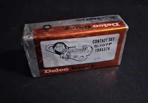 Nuevo de Lote Antiguo Delco Remy Juego de Contactos D-107P / 1945376 (Chevrolet Corvair 1960-61) - Imagen 1 de 1