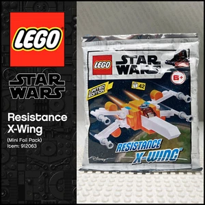GENUINE LEGO STAR WARS Resistance X-Wing Foil Pack 912063 BNSIP Polybag - Picture 1 of 2