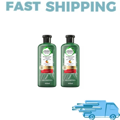 2X hHerbal Essences Sulfate-Free Potent Aloe & Mango Color Protect Shampoo 400ml - Image 1 of 3