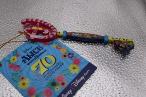 Disney Store Collectors Key - Alice In Wonderland 70th Anniversary Brand New Tag - Picture 1 of 11