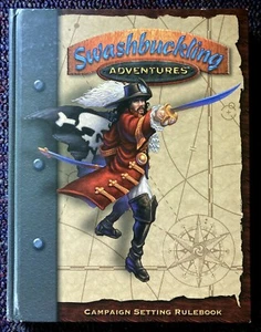 Swashbuckling Adventures Campaign Setting Dungeons & Dragons D20 AEG - Picture 1 of 5