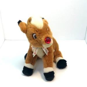 Rudolph Plüschtier Stofftier 1998 GT Merchandising Nase leuchtet nicht Vintage - Bild 1 von 16