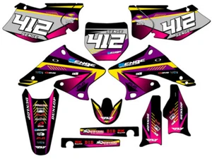 2004-2006 RMZ 250 SURGE Purple Senge Graphics Kit Compatible with Suzuki - Picture 1 of 10