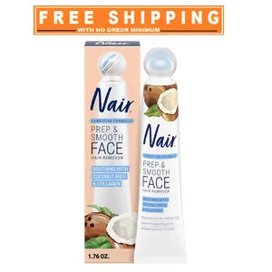 NAIR Exfoliating Facial Hair Removal Cream for Women for Smooth Skin 1.76 oz - Picture 1 of 10