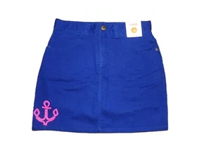 NWT GIRLS GYMBOREE NAUTICAL TWILL SKIRT SZ 12 - Picture 1 of 3
