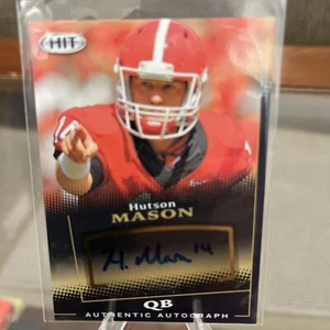 2015 SAGE HIT HUTSON MASON ROOKIE AUTO #A19 GEORGIA - Picture 1 of 2
