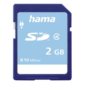 Hama 2GB SD Card High Speed 10MB/s - Class 4 BRAND NEW SEALED PACK - Picture 1 of 2