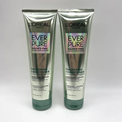 L'Oreal Paris Thickening Sulfate Free Conditioner Rosemary Leaf 8.5 oz 2 Pack - Image 1 of 4