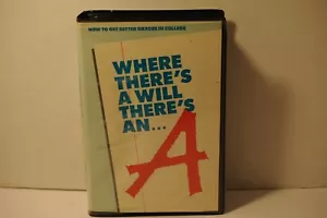 Where there's a will there's an A, Better Grades in College, VHS format - Picture 1 of 5