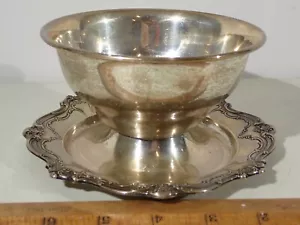 Vintage Gorham CHANTILLY DUCHESS Sterling Silver Sauce Bowl #728, 181 Grams - Picture 1 of 4