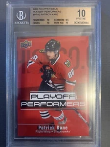 2009-10 Upper Deck Playoff Performers BGS 10 Patrick Kane - Picture 1 of 1
