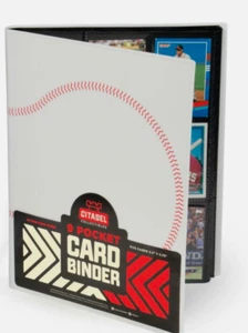 Citadel 12" Baseball Trading Card Album Binder with 20 Sheets, Side-Load Pockets - Picture 1 of 1