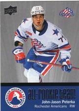John-Jason Peterka 2022-23 Upper Deck AHL All-Rookie Team Rochester Americans