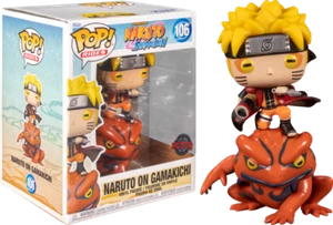NARUTO ON GAMAKICHI EXCLUSIVE FUNKO POP RIDES NARUTO SHIPPUDEN #106 PRE ORDER - Bild 1 von 1