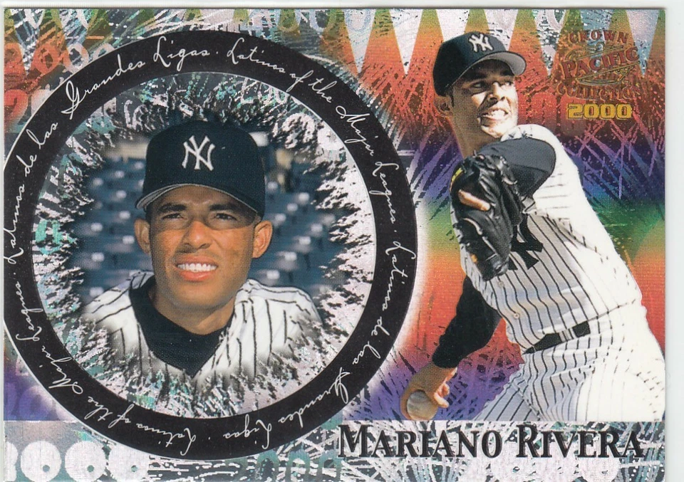 2000 Mariano Rivera Pacific Collection LATINOS OF THE MAJOR LEAGUES Insert #23  - Image 1 of 1