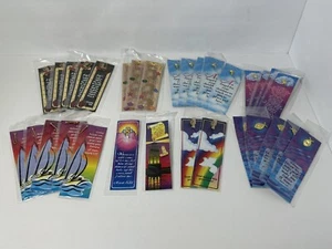 Lot of 31 Christian Lapel Hat Pins Fish Hook Cross Rainbow Teacher Angel Themes - Picture 1 of 10