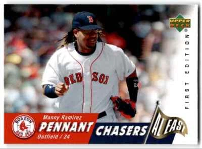 2007 Upper Deck First Edition Manny Ramirez Baseball Cards #PC-MR - Image 1 of 2