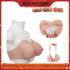 KnowU Silicona Pecho Copa C Tetas Falsas Tetas Envoltura Lencería Diseño Para Juegos con disfraces - Imagen 1 de 14