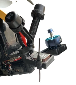 TPU Source Onev5.1 21mm GPS and ELRS2G4 Antenna Optimal Long Range Control Mount - Picture 1 of 5
